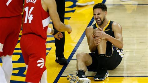 Klay Thompson ACL injury: Golden State Warriors star suffers knee ...