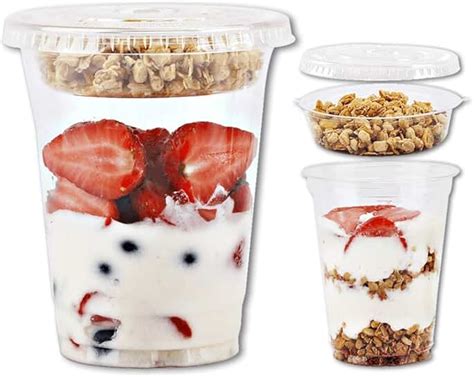 Amazon.com: parfait cups with lids