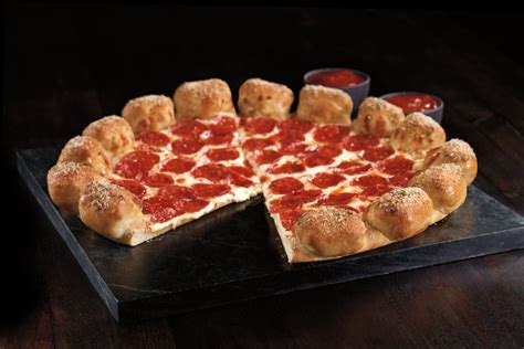 This Is Pizza Hut's New Garlic Knot-Crust Pizza