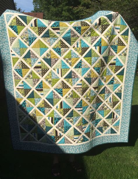 Lattice Quilt (3rd Ever Quilt) | Quilts, Lattice quilt, Scrap quilts