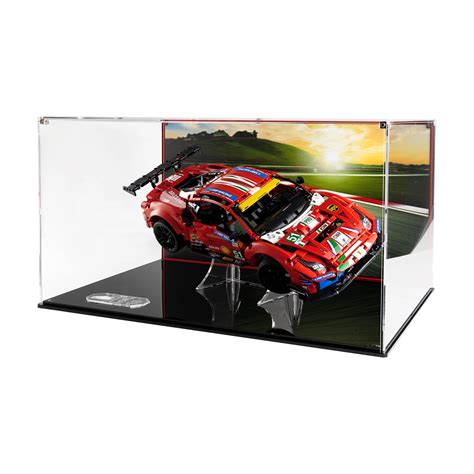 Display case for LEGO® Technic: Ferrari 488 GTE (42125) — Wicked Brick