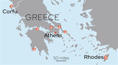 Are Kos, Crete and Zante affected by the fires? Latest Greece travel ...