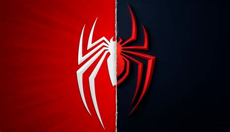 1336x768 Resolution Marvel's Spider-Man Miles Morales Logo HD Laptop ...