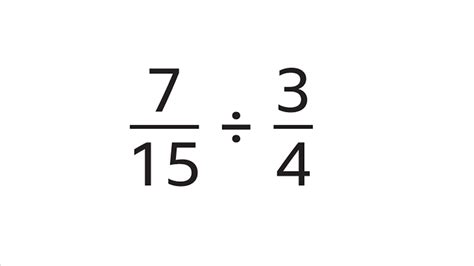 How to divide fractions