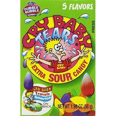 Cry Baby Tears Sour Candy, 24 Count - Walmart.com