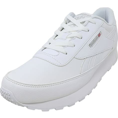 Reebok - Reebok Women's Classic Renaissance White / Steel Ankle-High ...