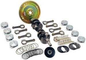 Amazon.com: Scat Ford 331 Stroker Kit Forged Pistons Balanced Ext ...