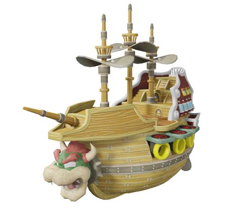 Nintendo Super Mario Deluxe Bowser's Airship Playset ...