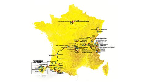 2023 Tour de France route