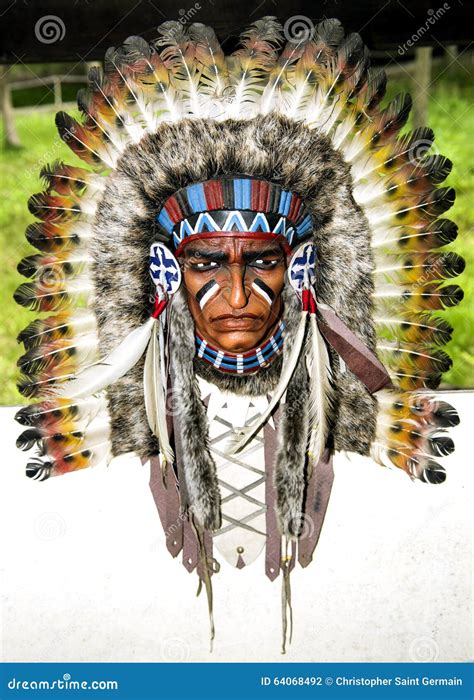 Native American Headdress stock photo. Image of indian - 64068492