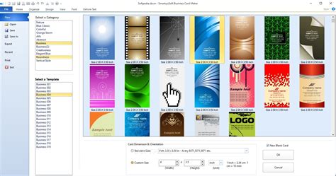 SmartsysSoft Business Card Maker 3.26 - Download, Review, Screenshots