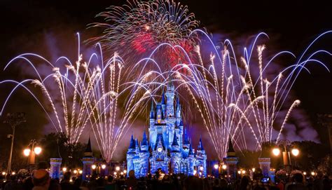 Disney World Magic Kingdom Cinderella's Castle Fireworks | Disney ...