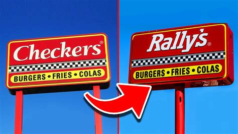 Checkers, And Rally's, Change Their Logos Together, 43% OFF