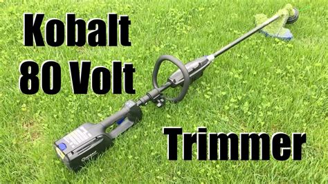 Kobalt 80v String Trimmer Manual