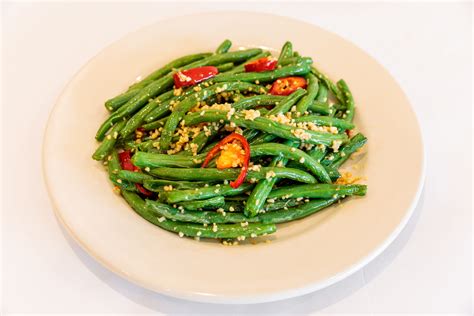 Stir-Fried String Beans with Garlic - Main - Cajun King