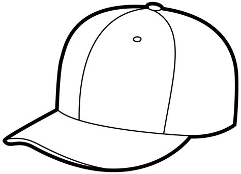 Baseball Hat Drawing - ClipArt Best