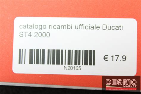 Official catalogue parts Ducati ST4 2000 - Desmo Market