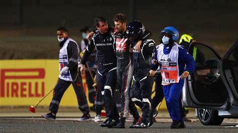 Romain Grosjean Managed to Escape From the Scariest F1 Crash in Years ...