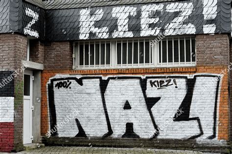 Graffiti Rightwing Extremist Content Can Be Editorial Stock Photo ...