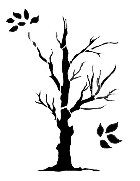 Tree Stencil Printable