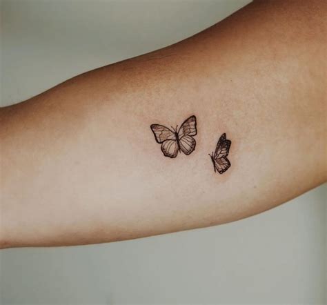 24+ Pretty Butterfly Tattoos ideas to get in 2020 | Tiny Tattoo Inc.