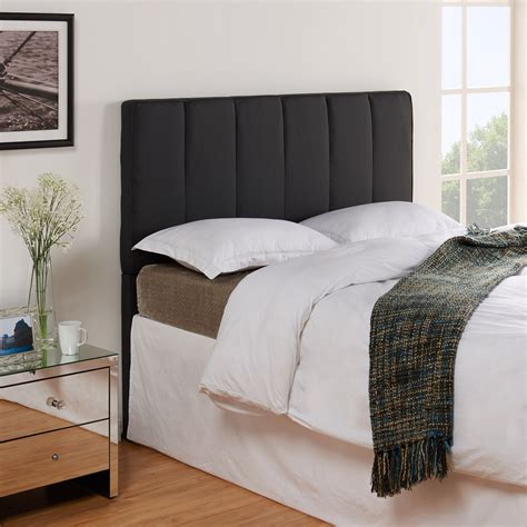 Quad Upholstered Panel Headboard, Multiple Colors and Sizes - Walmart ...