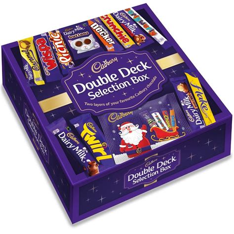 Cadbury Double Deck Selection Box | Selection boxes, Cadbury gifts ...