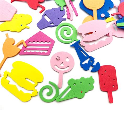 48 Pcs Party Foam Cutouts Assorted | PLOMA