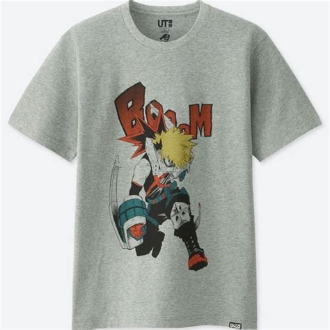 Shonen Jump 50th Anniversaire x Uniqlo T-Shirts My Hero Academia (Boku ...