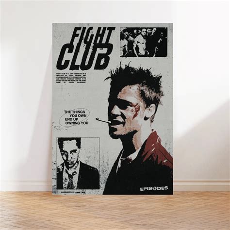 Fight Club Poster A4 - Etsy