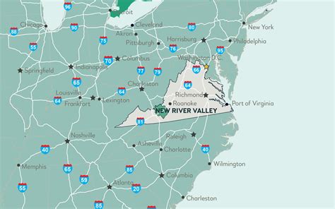 Regional Maps | Virginia's New River Valley