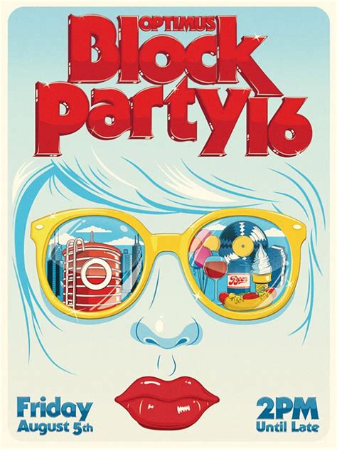 Mark Butchko - Optimus Block Party 16 Poster | Block party ...