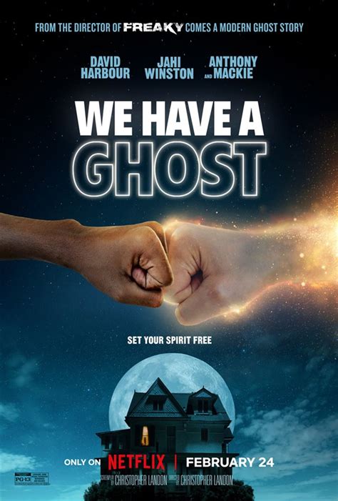 We Have a Ghost (Netflix) movie large poster.