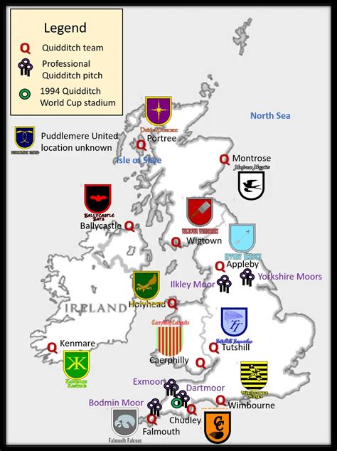 Quidditch Teams of Britain and Ireland – Harry Potter Lexicon