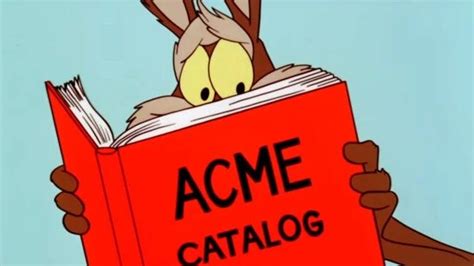 Road Runner cartoons feature Acme products, but not our Acme