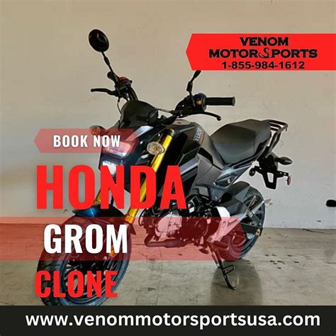 Best Honda Grom Clone | Venom Motorsports by Venom Motorsportsusa on ...