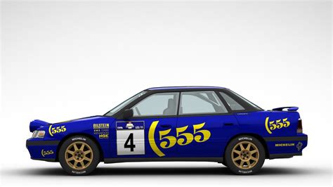 ArtStation - Subaru Legacy RS Rally 1990 | Game Assets