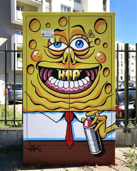 SpongeBob (HTP) SquarePants | STREET ART UTOPIA