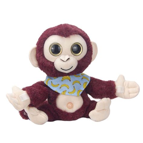 Monkey Interactive Musical Stuffed Animal Singing Plush Toy Clapping ...