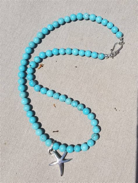 Sterling Silver Choker Necklace/turquoise Choker - Etsy