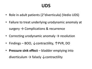 Bladder diverticulum | PPT