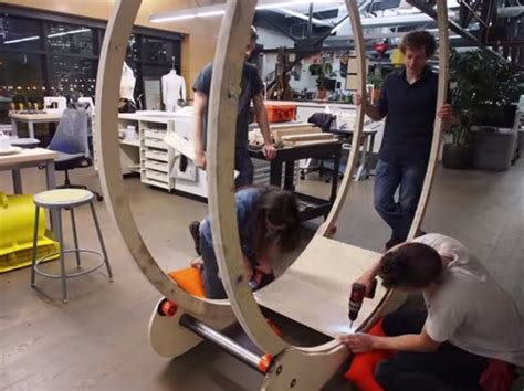 DIY Human Hamster Wheel Lets You Conquer the Office Rat Race