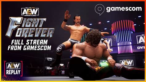 AEW Fight Forever Gameplay Revealed At Gamescom With A Full Match ...