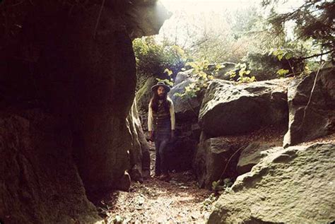 George Harrison in the Gardens, Friar Park, 1970