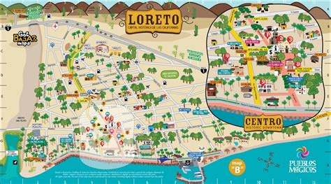 Loreto Bcs Map