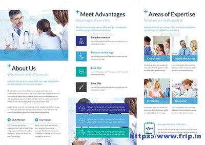 25 Best Medical Brochure Design Templates 2024 - Frip.in