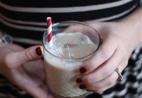 Brandy Milk Punch - Garnish