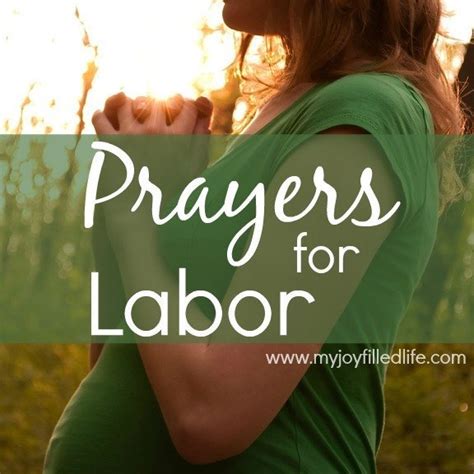 Prayers For Labor - My Joy-Filled Life