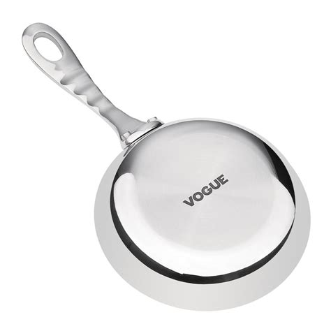 Vogue Small Induction Frying Pan - Mini One-Egg Tri-Wall Induction Pan ...