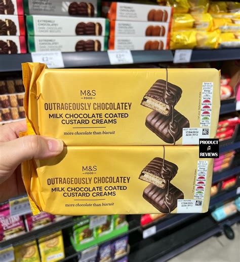 M&S Launch New Chocolate Coated Custard Creams | Product Reviews Net